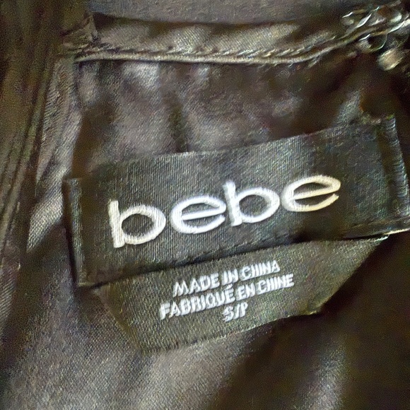 Party Ready Y2K Bebe Sequin Peplum Top - Picture 8 of 8